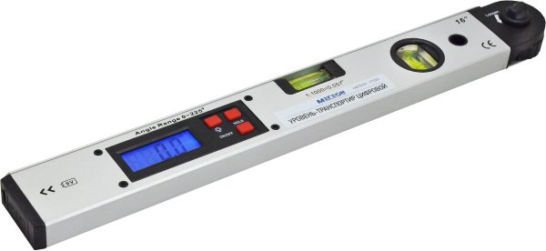 Цифровой угломер с пузырьковым уровнем МЕГЕОН 77225 купить по низкой цене | МАКСПРОФИТ