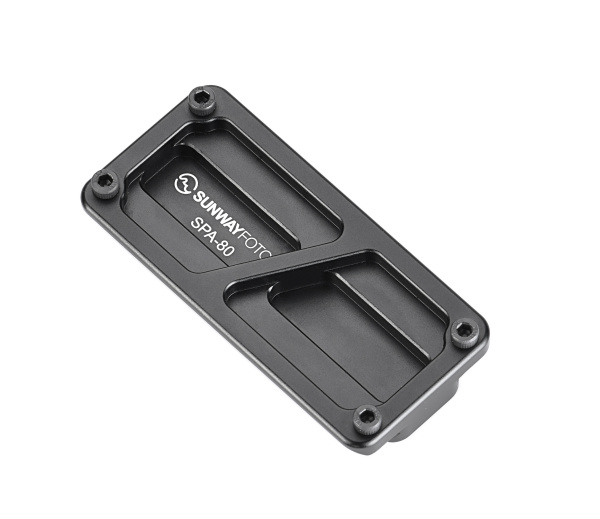 Адаптер Sunwayfoto SPA-80 для Arca-Swiss/Weaver купить по низкой цене | МАКСПРОФИТ