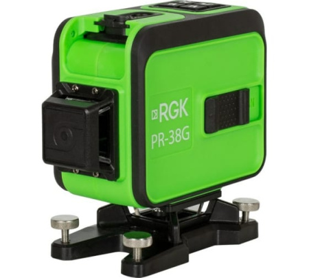Лазерный построитель плоскостей RGK PR-38G купить по низкой цене | МАКСПРОФИТ