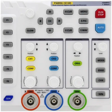 Осциллограф FNIRSI 1014D (2 канала, 100 МГц) купить по низкой цене | МАКСПРОФИТ