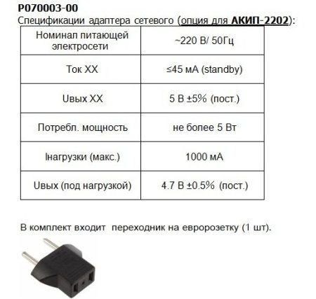 Адаптер сетевого питания P070003-00 купить по низкой цене | МАКСПРОФИТ
