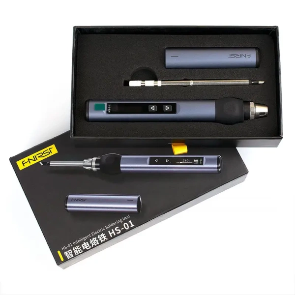 Паяльник FNIRSI HS-01-blue купить по низкой цене | МАКСПРОФИТ