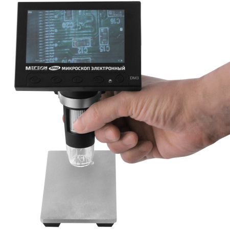 Микроскоп электронный МЕГЕОН 33102 купить по низкой цене | МАКСПРОФИТ