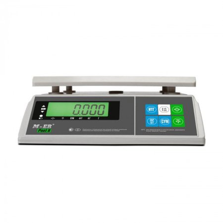 Порционные настольные весы M-ER 326 AFU-6.01 "Post II" LCD USB-COM купить по низкой цене | МАКСПРОФИТ