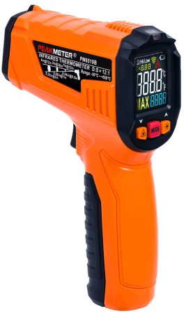 Дистанционный измеритель температуры (пирометр) PeakMeter PM6519B купить по низкой цене | МАКСПРОФИТ