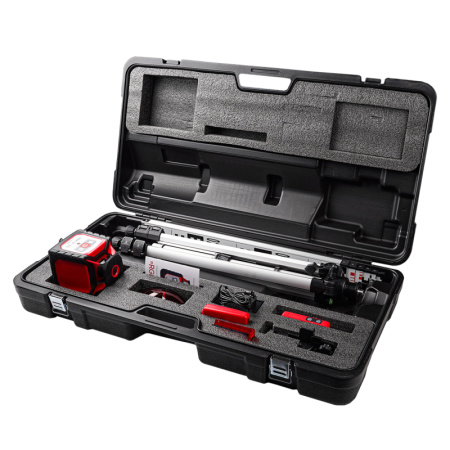 Комплект ротационного нивелира с элевационным штативом RGK SP-100 COMBO купить по низкой цене | МАКСПРОФИТ