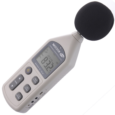 Цифровой шумомер с функцией регистратора МЕГЕОН 92140 купить по низкой цене | МАКСПРОФИТ