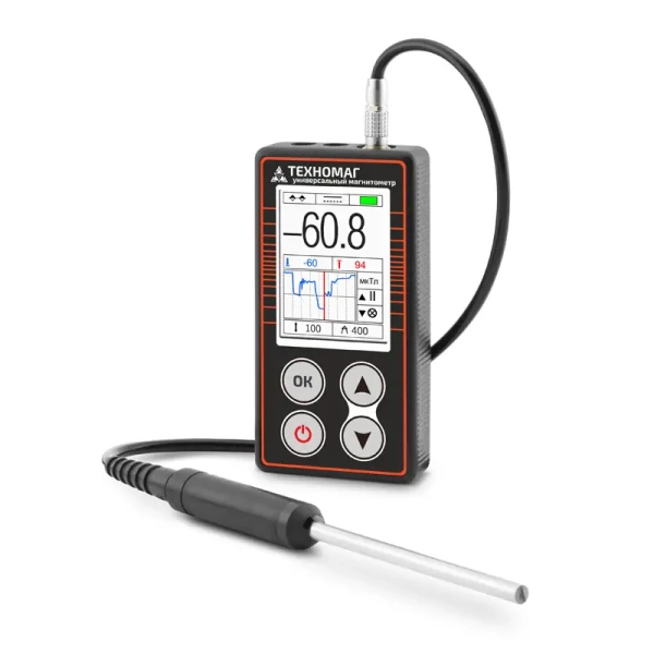 Универсальный магнитометр Техно-НДТ ТЕХНОМАГ с преобразователями П-1М, П-1С, Г-2С и образцами купить по низкой цене | МАКСПРОФИТ