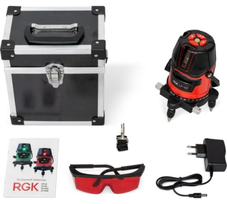 Лазерный нивелир RGK LP-62 купить по низкой цене | МАКСПРОФИТ