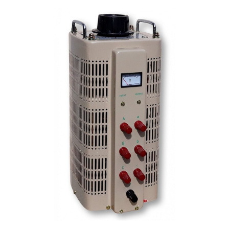 Лабораторный автотрансформатор трехфазный TSGC2-6 купить по низкой цене | МАКСПРОФИТ