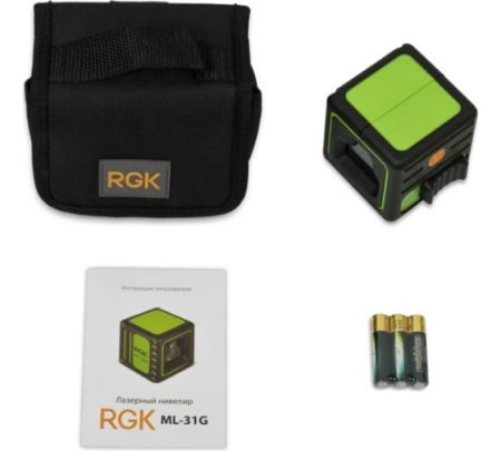 Лазерный нивелир RGK ML-31G купить по низкой цене | МАКСПРОФИТ