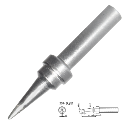 Жало Quick QSS200-T-0,8D купить по низкой цене | МАКСПРОФИТ
